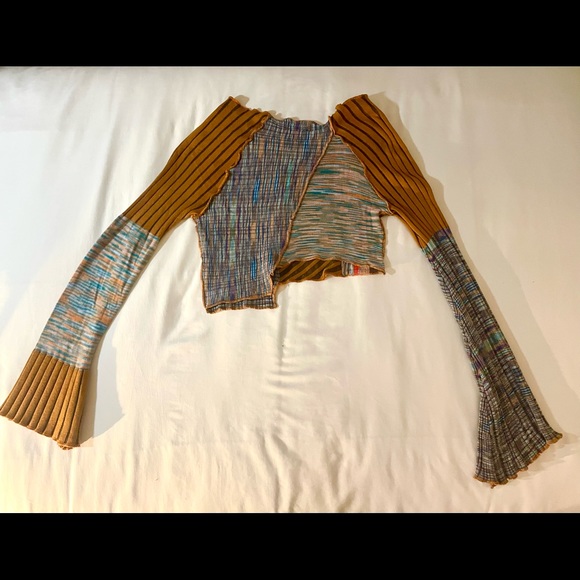 SALE! UO panel stitch top - Picture 2 of 4